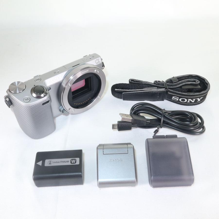中古】 SONY NEX-5R ボディ シルバー ソニー k1522 : k1522 : りん