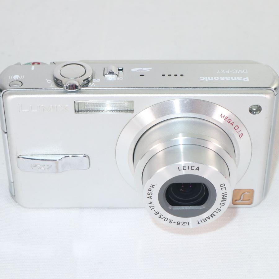 追加あり⭕️【動作確認済】Panasonic LUMIX DMC-FX7 シルバー Panasonic LUMIX FX7 DMC-FX7 シルバー k1692 : りんすまいる - 通販