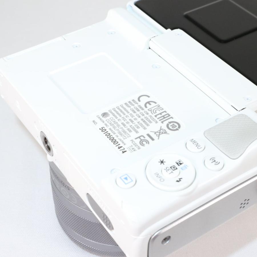 CANON EOS M100 EF-M15-45 IS STM レンズキット ホワイト キャノン