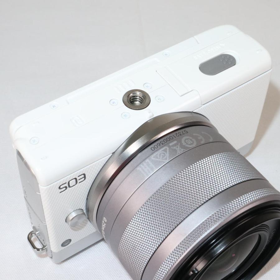 CANON EOS M100 EF-M15-45 IS STM レンズキット ホワイト キャノン