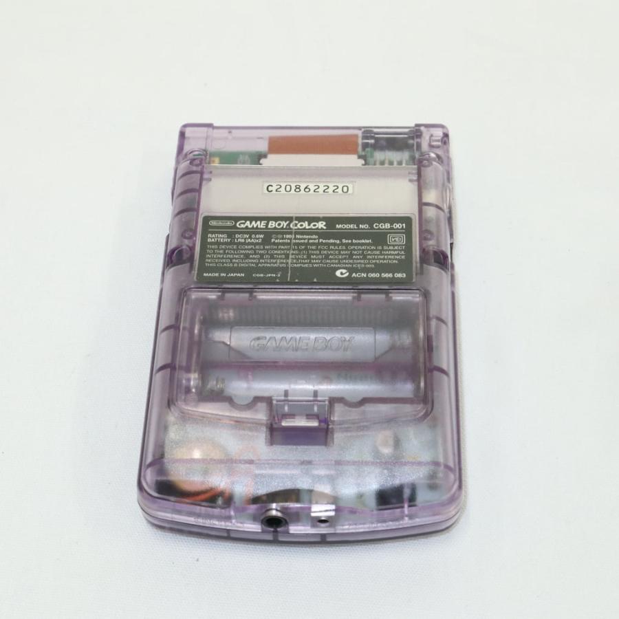 GAMEBOY COLOR クリアパープル ゲームボーイカラー k1724 : りん