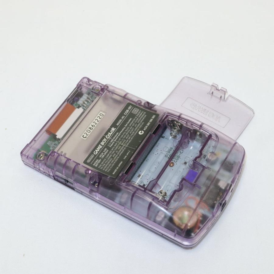 GAMEBOY COLOR クリアパープル ゲームボーイカラー k1724 : りん