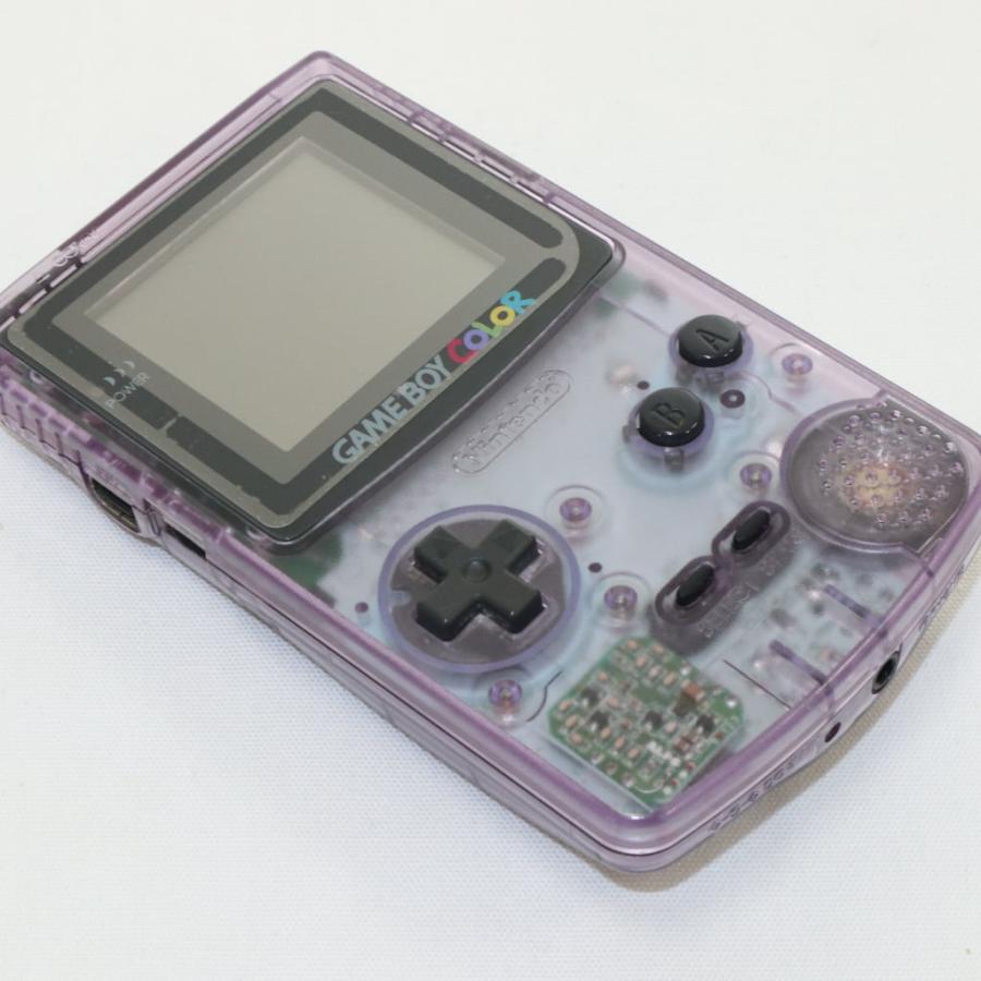 GAMEBOY COLOR クリアパープル ゲームボーイカラー k1724 : りん