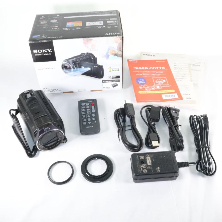 SONY HDR-PJ630V ブラック ソニー k1836 : りんすまいる - 通販