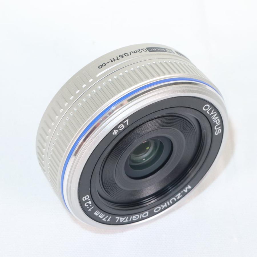 OLYMPUS M.ZUIKO DIGITAL 17mm F2.8 シルバー k1870 : りんすまいる