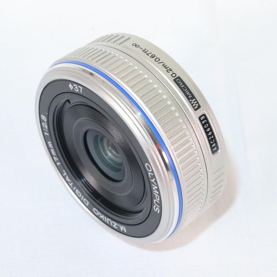 OLYMPUS M.ZUIKO DIGITAL 17mm F2.8 シルバー k1870 : りんすまいる