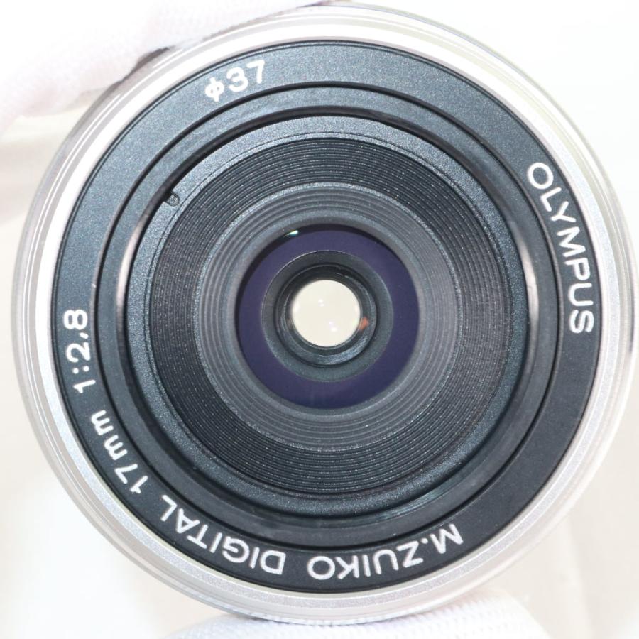 OLYMPUS M.ZUIKO DIGITAL 17mm F2.8 シルバー k1870 : りんすまいる
