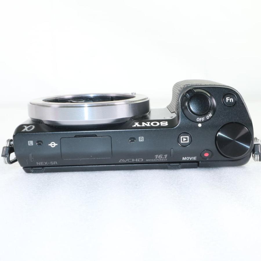 中古】 SONY NEX-5R ボディ ブラック ソニー ミラーレス k1962 : りん