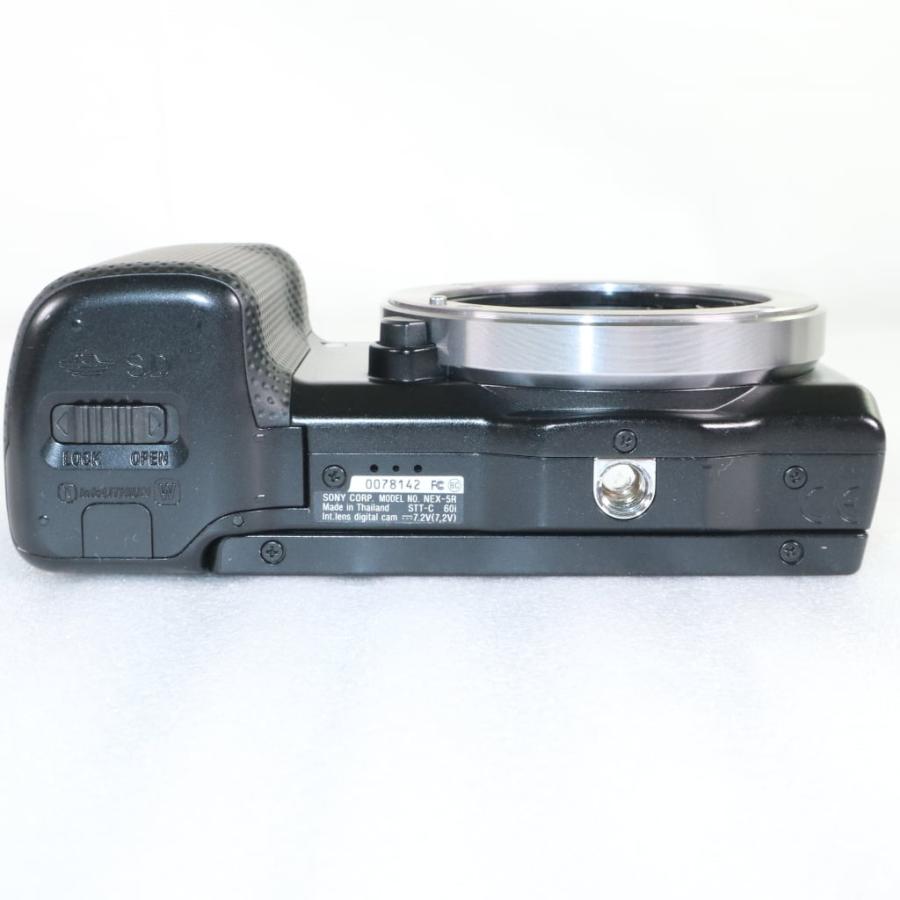 中古】 SONY NEX-5R ボディ ブラック ソニー ミラーレス k1962 : りん