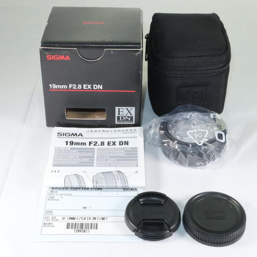SIGMA 19mm F2.8 EX DN マイクロフォーサーズ 単焦点レンズ k2002