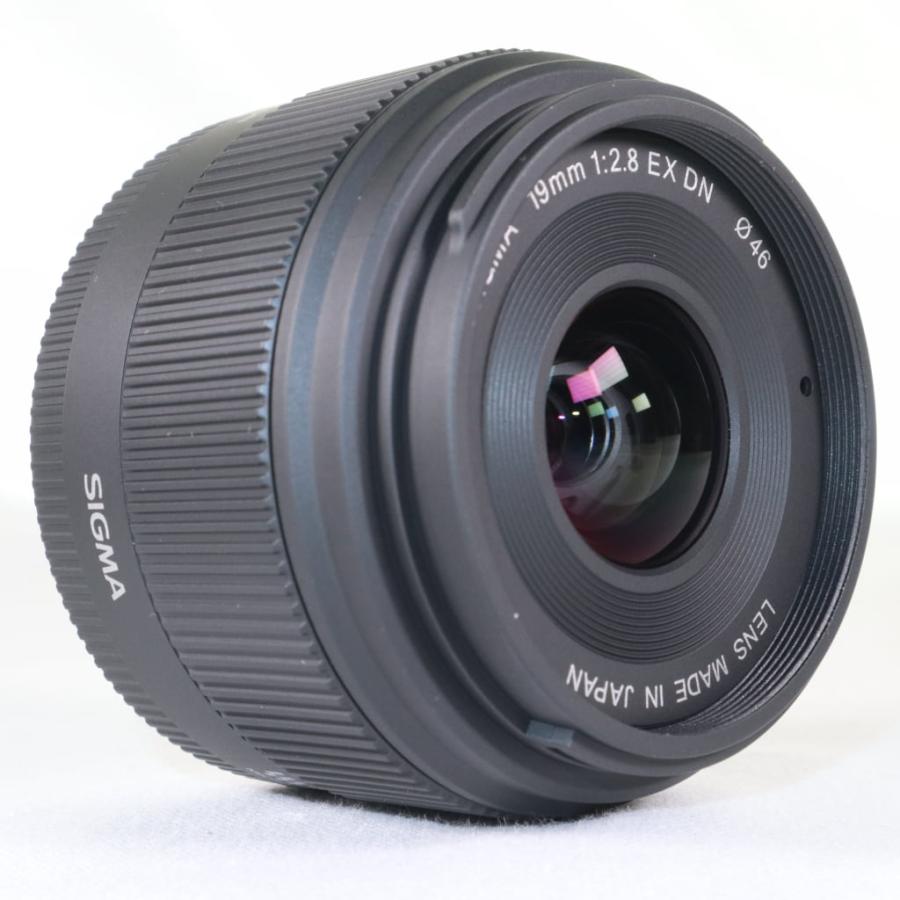 SIGMA 19mm F2.8 EX DN マイクロフォーサーズ 単焦点レンズ k2002