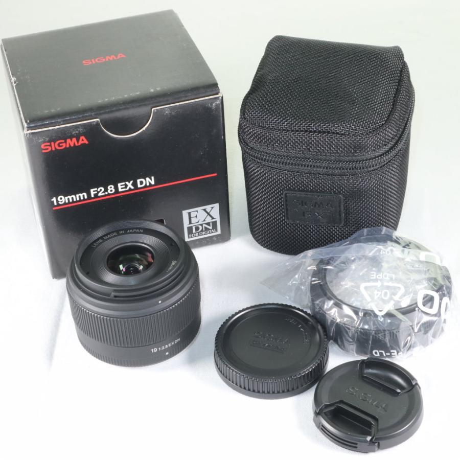 SIGMA 19mm F2.8 EX DN マイクロフォーサーズ 単焦点レンズ k2002