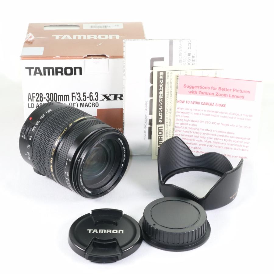 【美品】これ一本でOK TAMRON XR Di LD IF 28-300mm 28-300mm F/3.5-6.3 Di VC PZD (A010) | タムロン | TAMRON