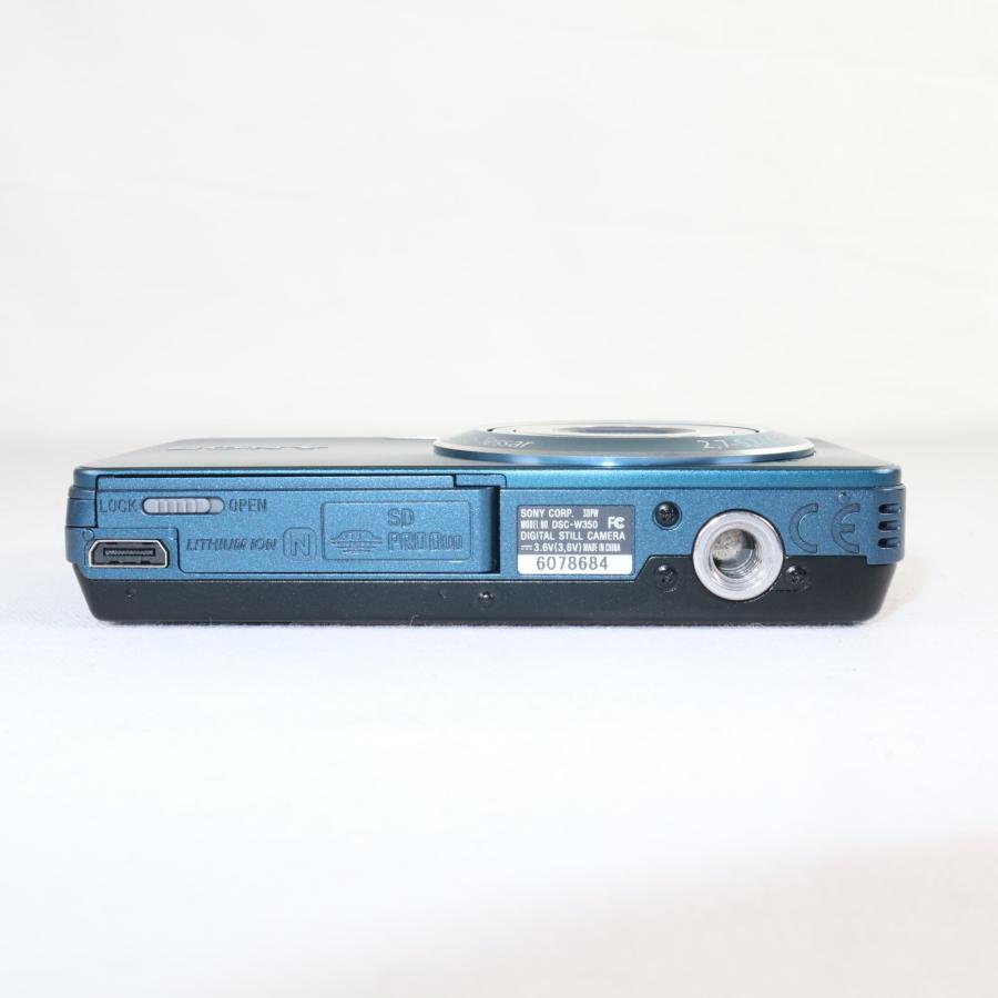 美品》 SONY DSC-W350 Cybershot ブルー サイバーショット ソニー