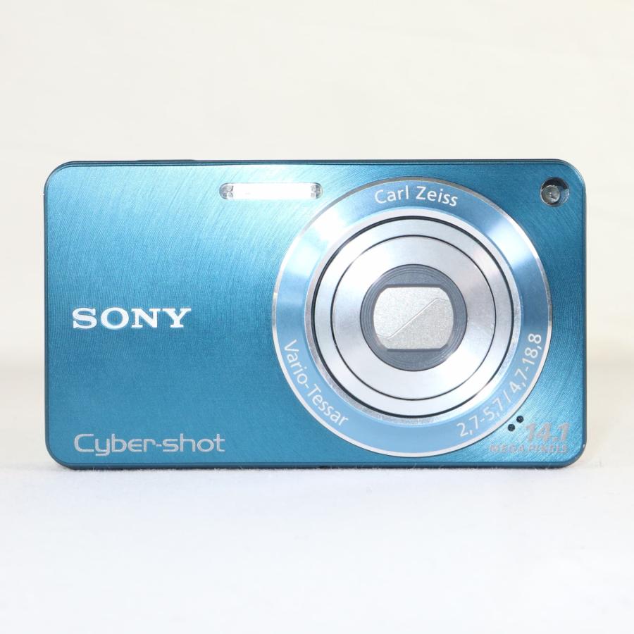 美品》 SONY DSC-W350 Cybershot ブルー サイバーショット ソニー
