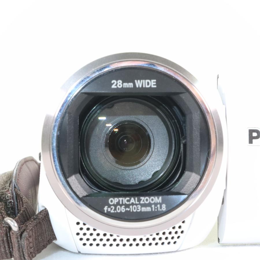 Panasonic パナソニック HC-V360MS 中古】 極上美品 Panasonic HC-V360MS ホワイト デジタルハイビジョン