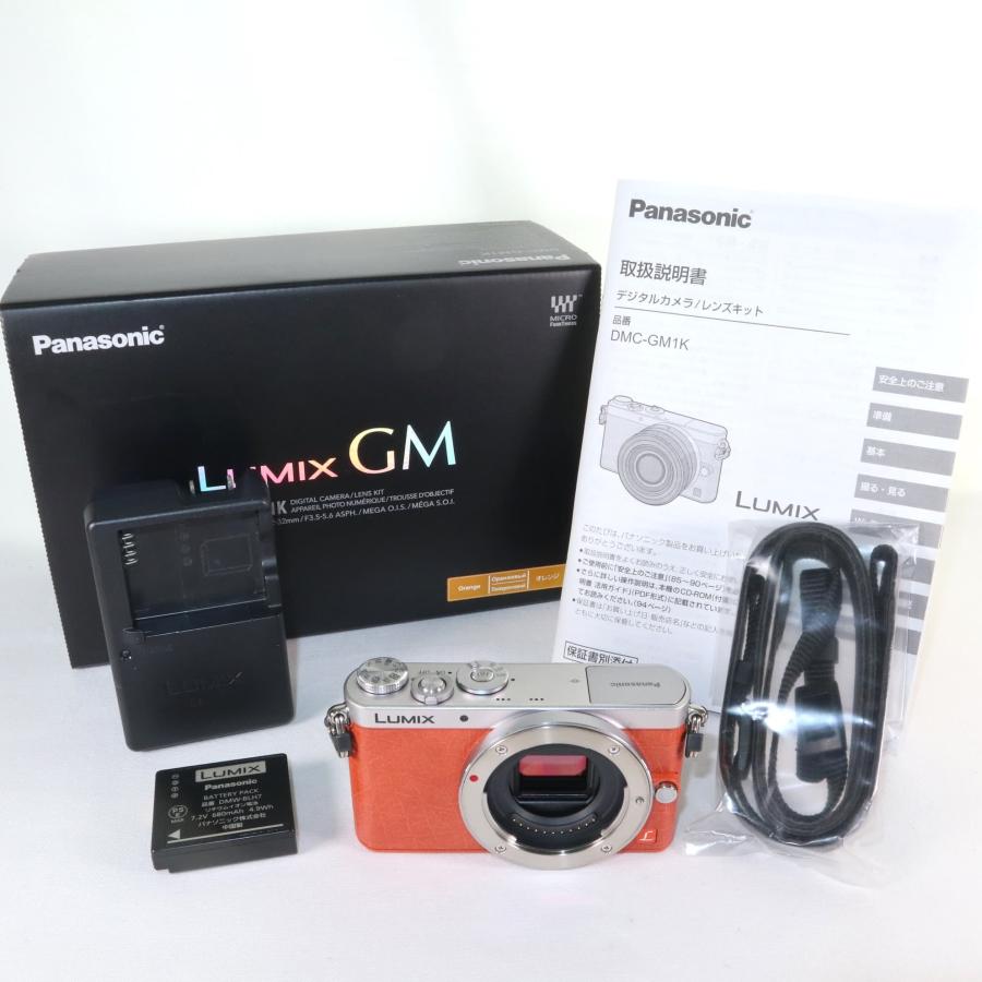 中古】 極上美品 Panasonic LUMIX DMC-GM1 ボディ オレンジ 中古】 極上美品 Panasonic LUMIX DMC-GM1 ボディ オレンジ
