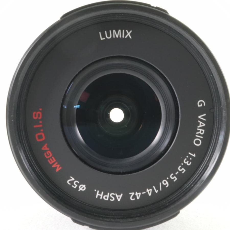 中古】 Panasonic LUMIX DMC-GF2 レンズキット レッド パナソニック