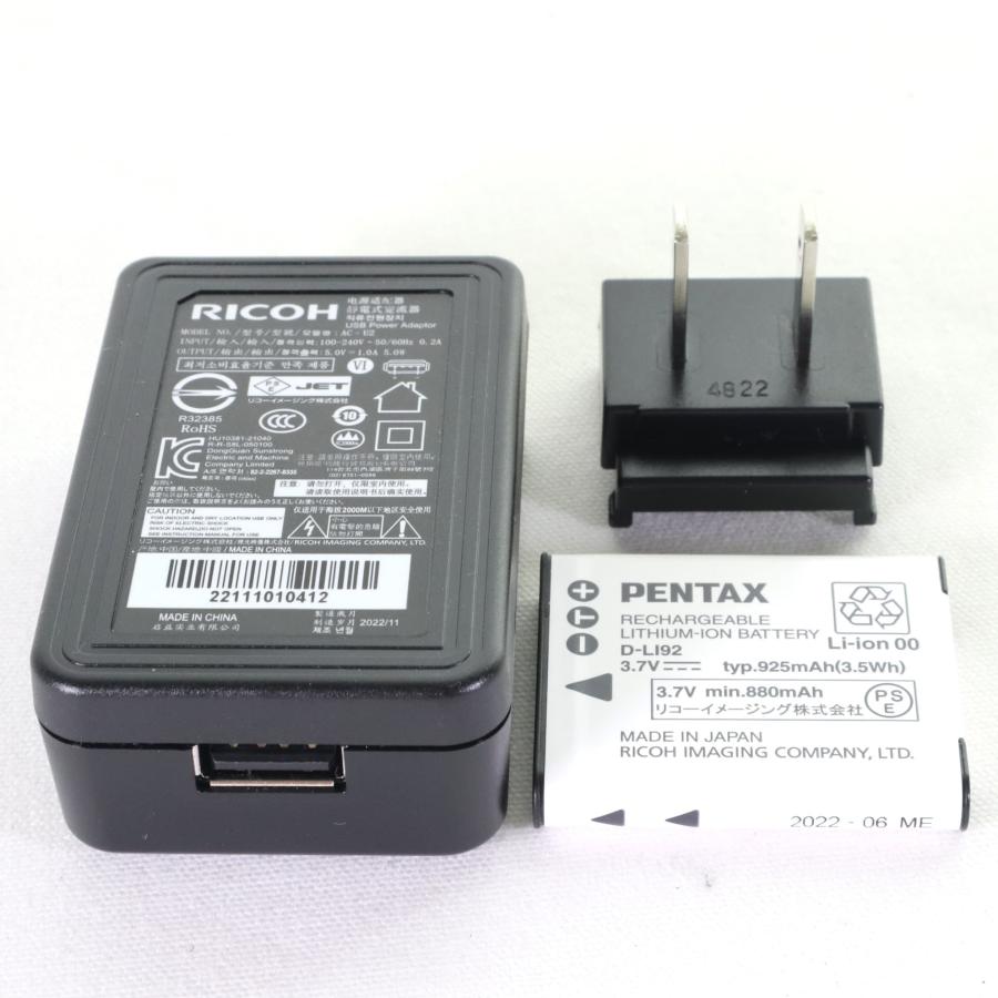 中古】 極上美品 RICOH WG-80 オレンジ コンパクトカメラ デジカメ