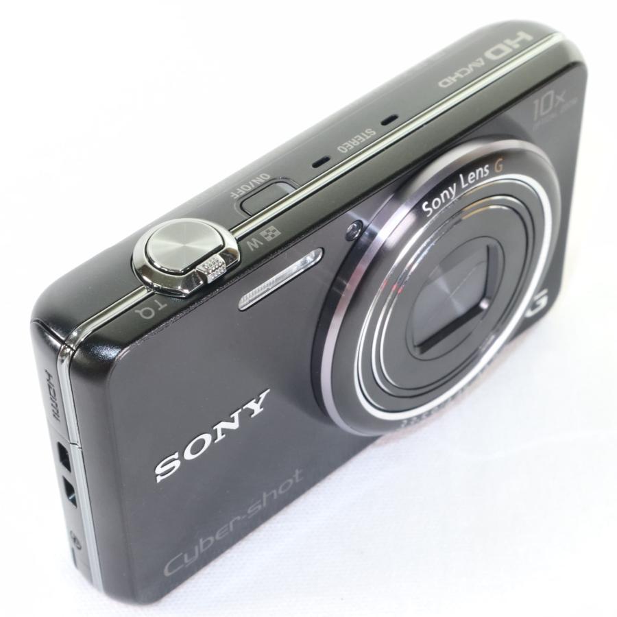 中古】 美品 SONY DSC-WX100 ブラック コンデジ コンパクトカメラ 
