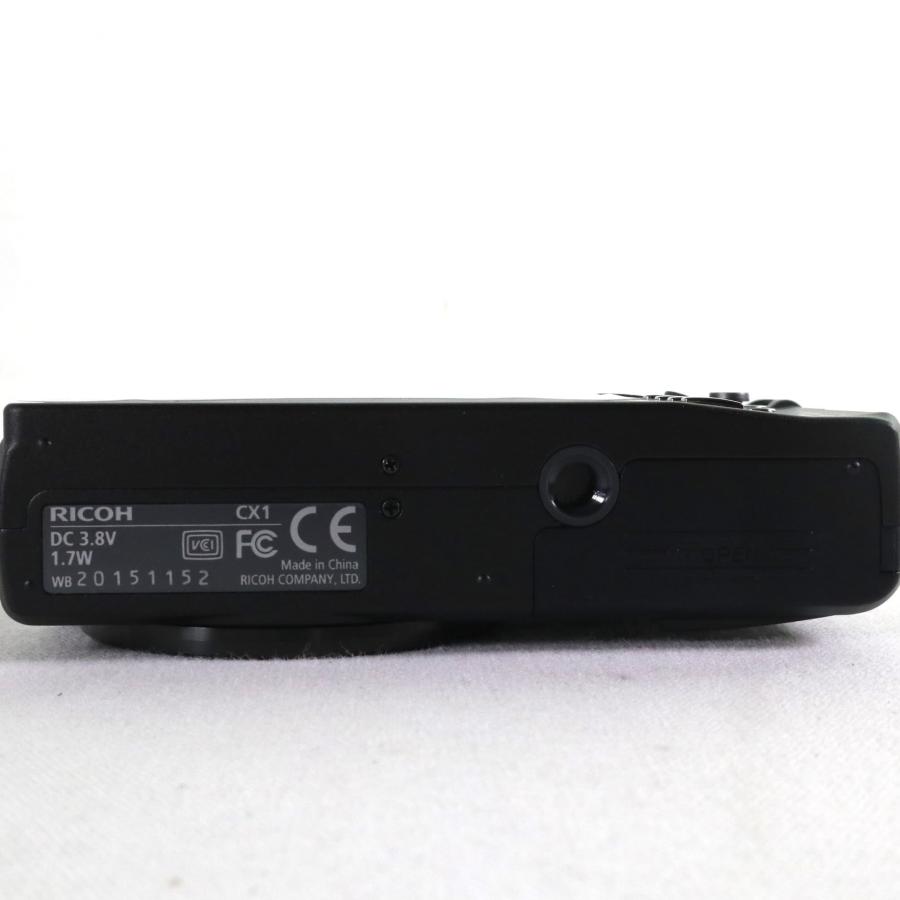 新品級 RICOH CX1 ブラック コンパクトカメラ k2293 : りんすまいる