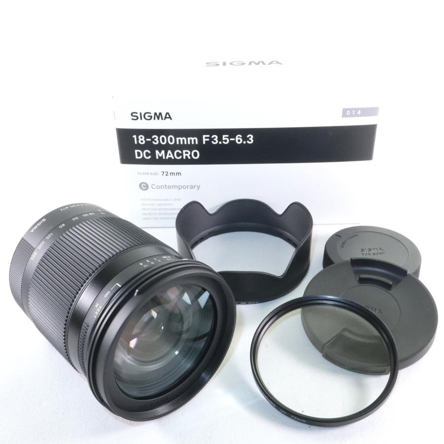 極上美品》 SIGMA 18-300mm F3.5-6.3 DC MACRO OS HSM SONY ソニーA 