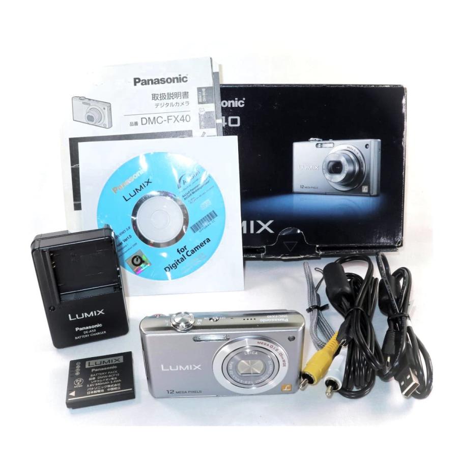 訳あり Panasonic LUMIX DMC-FX40-S シルバー パナソニック 訳あり Panasonic LUMIX DMC-FX40-S シルバー パナソニック