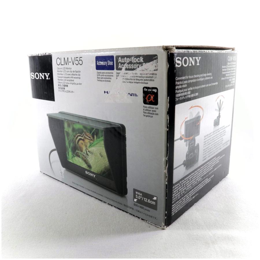 SONY CLM-V55 クリップオンLCDモニター ソニー カメラ SONY CLM-V55 クリップオンLCDモニター ソニー カメラ
