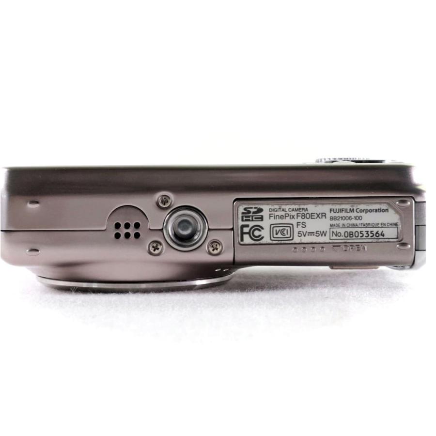 中古】 美品 FUJIFILM FINEPIX F80 EXR シルバー フジフィルム
