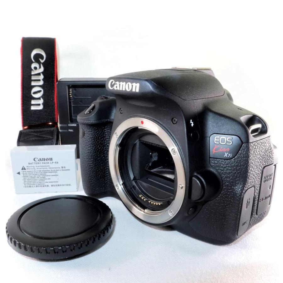 中古】 極上美品 CANON EOS kiss X7i ボディ ブラック 一眼レフ