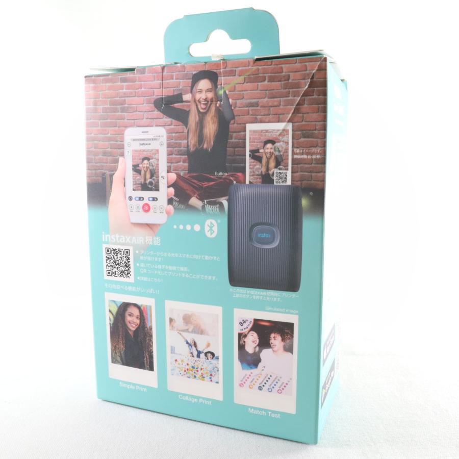 極上美品 FUJIFILM instax mini Link 2 ブルー フジフィルム イン