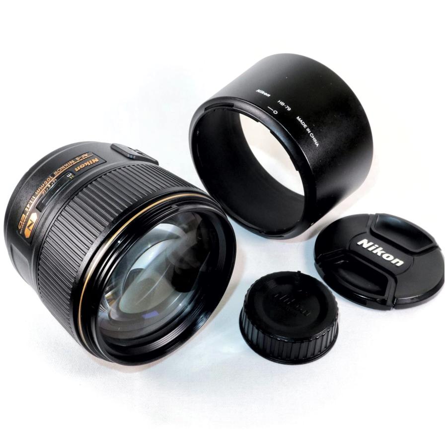極上美品》 NIKON AF-S NIKKOR 105mm F1.4E ED ニコン F マウント 単 