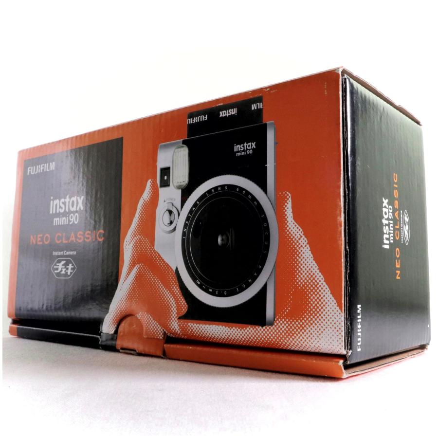 instax mini 90 NEO CLASSIC 本体動作確認済み チェキ チェキ FUJIFILM INSTAX mini 90 NEO CLASSIC ブラック ネオクラシック