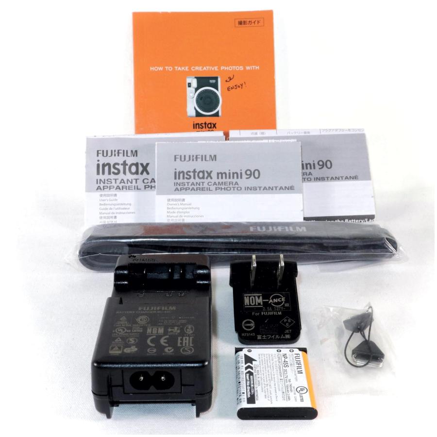 フジフィルム　FUJIFILM instax mini 90　ブラック レンタル] 富士フイルム instax mini 90 ネオクラシック インスタント