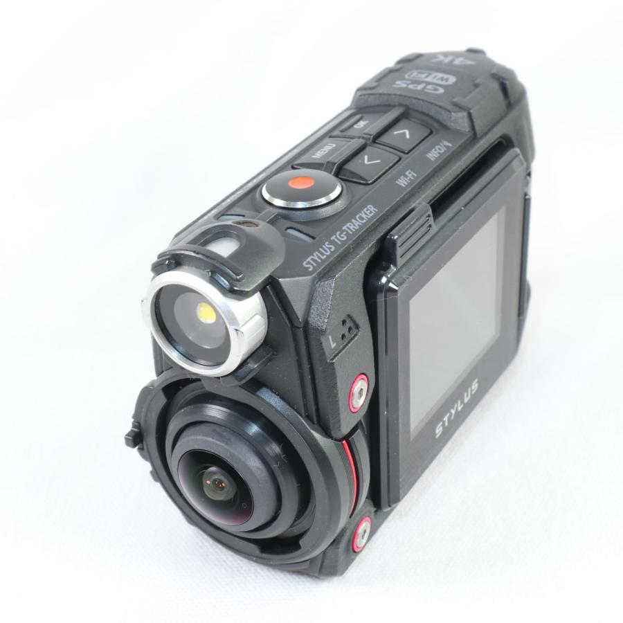 OLYMPUS - OLYMPUS STYLUS TG-TRACKER ブラック 4K WiFi対応 コンパクトデジタルカメラ Toughシリーズ：OLYMPUS STYLUS TG