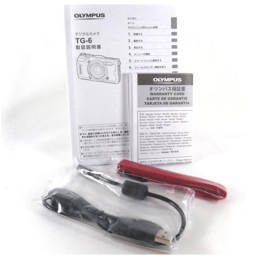ショット数155回のみ》 OLYMPUS Tough TG-6 ブラック コンパクトカメラ