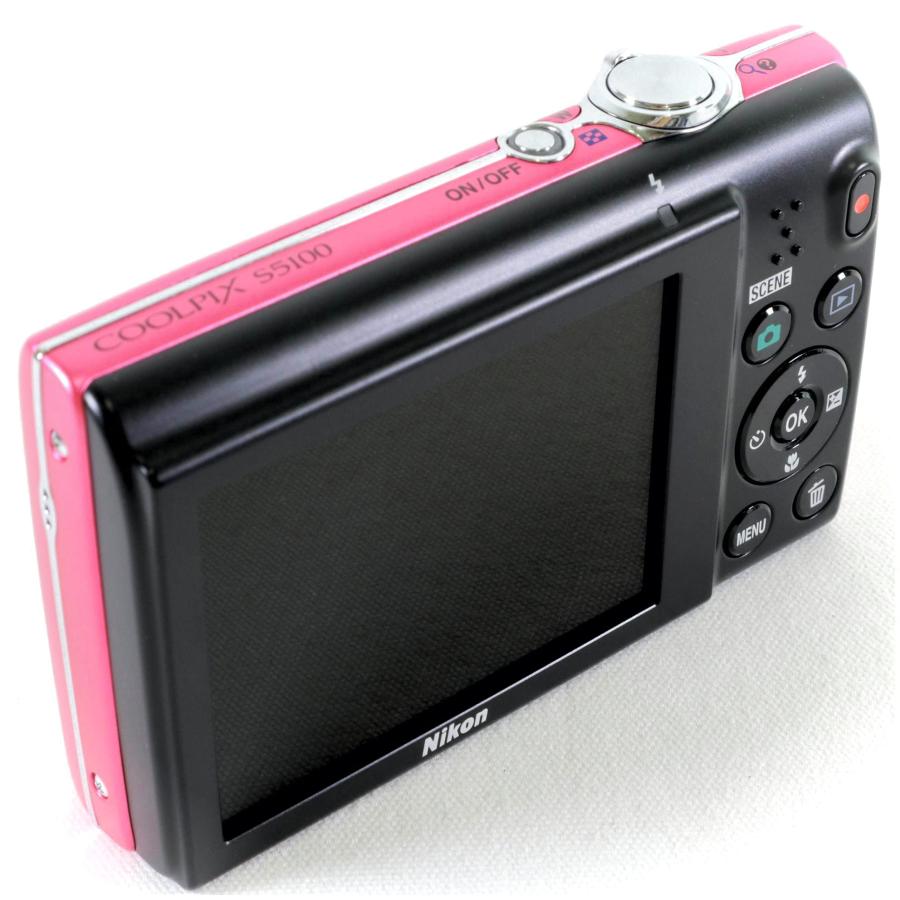 新品級》コンパクトカメラ NIKON COOLPIX S5100 ホットピンク コンデジ