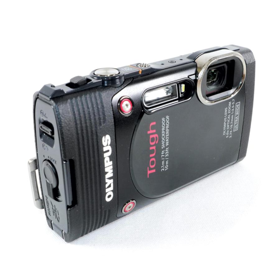 美品》 デジカメ 防水 OLYMPUS STYLUS TG-850 Tough ブラック