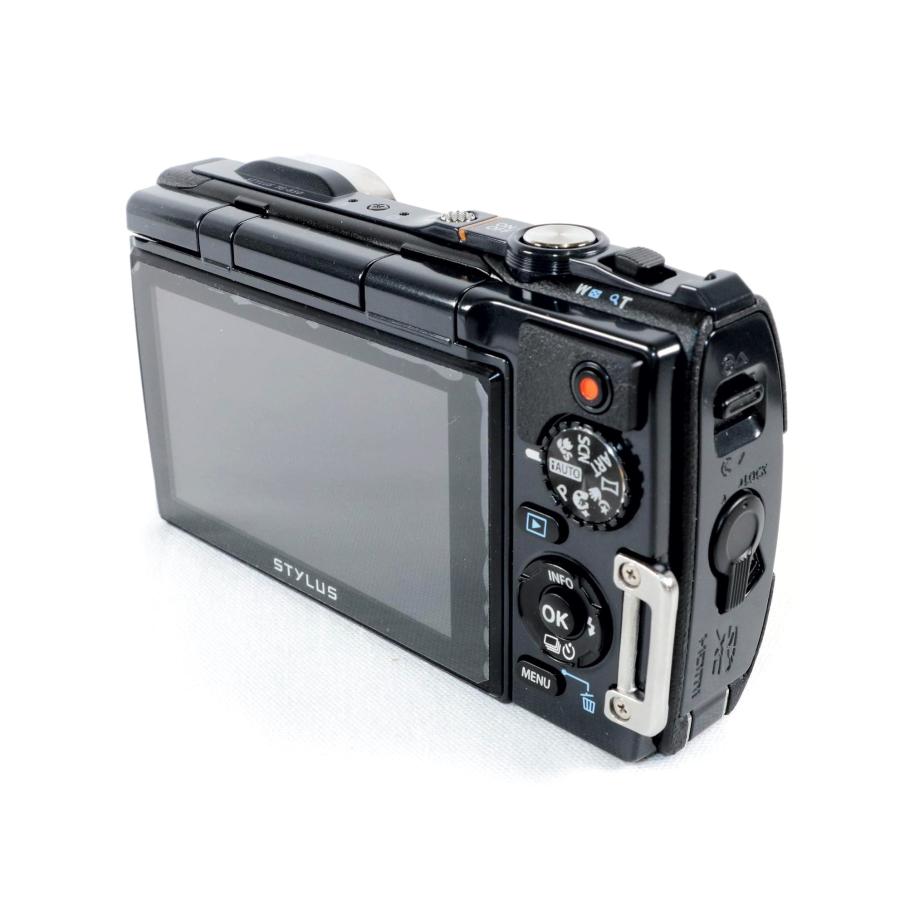 美品》 デジカメ 防水 OLYMPUS STYLUS TG-850 Tough ブラック