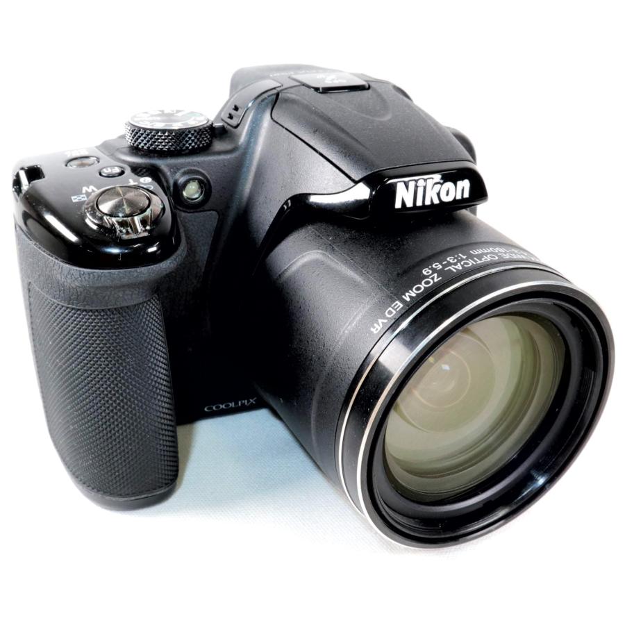 訳あり コンパクトカメラ NIKON COOLPIX P520 ブラック ニコン k2594