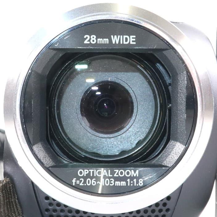 極上美品》 ビデオカメラ Panasonic HC-V520M ダークネイビー