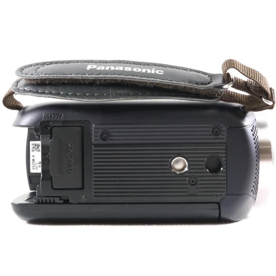 極上美品》 ビデオカメラ Panasonic HC-V520M ダークネイビー