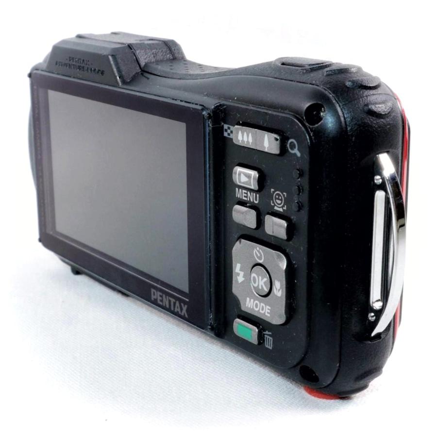 訳あり コンパクトカメラ PENTAX WG-10 レッド コンデジ ペンタックス