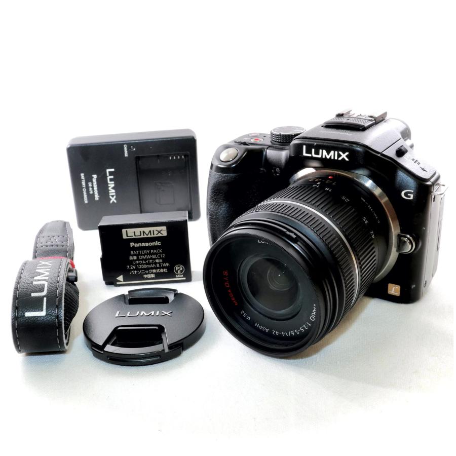 ミラーレス一眼 Panasonic LUMIX DMC-G5 ブラック H-FS014042