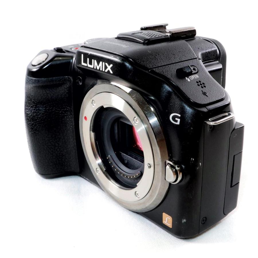 ミラーレス一眼 Panasonic LUMIX DMC-G5 ブラック H-FS014042 レンズ