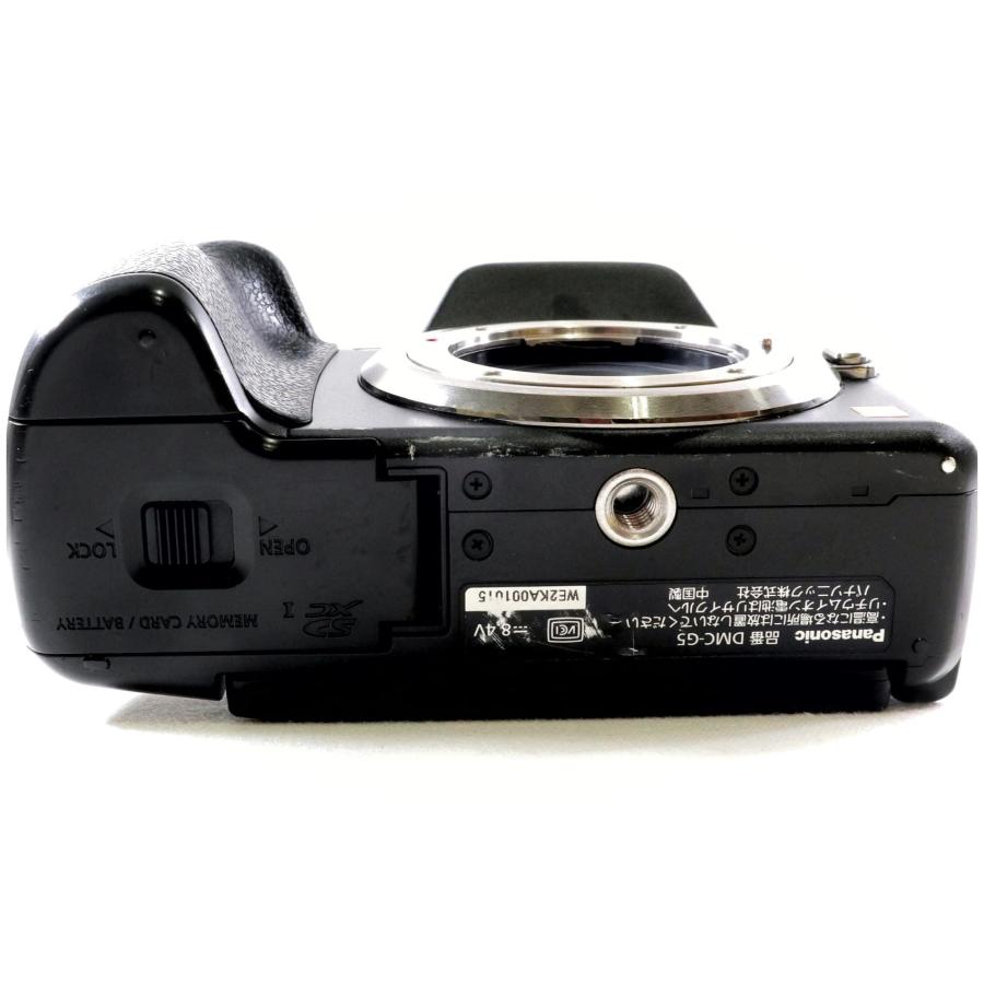 ミラーレス一眼 Panasonic LUMIX DMC-G5 ブラック H-FS014042 レンズ