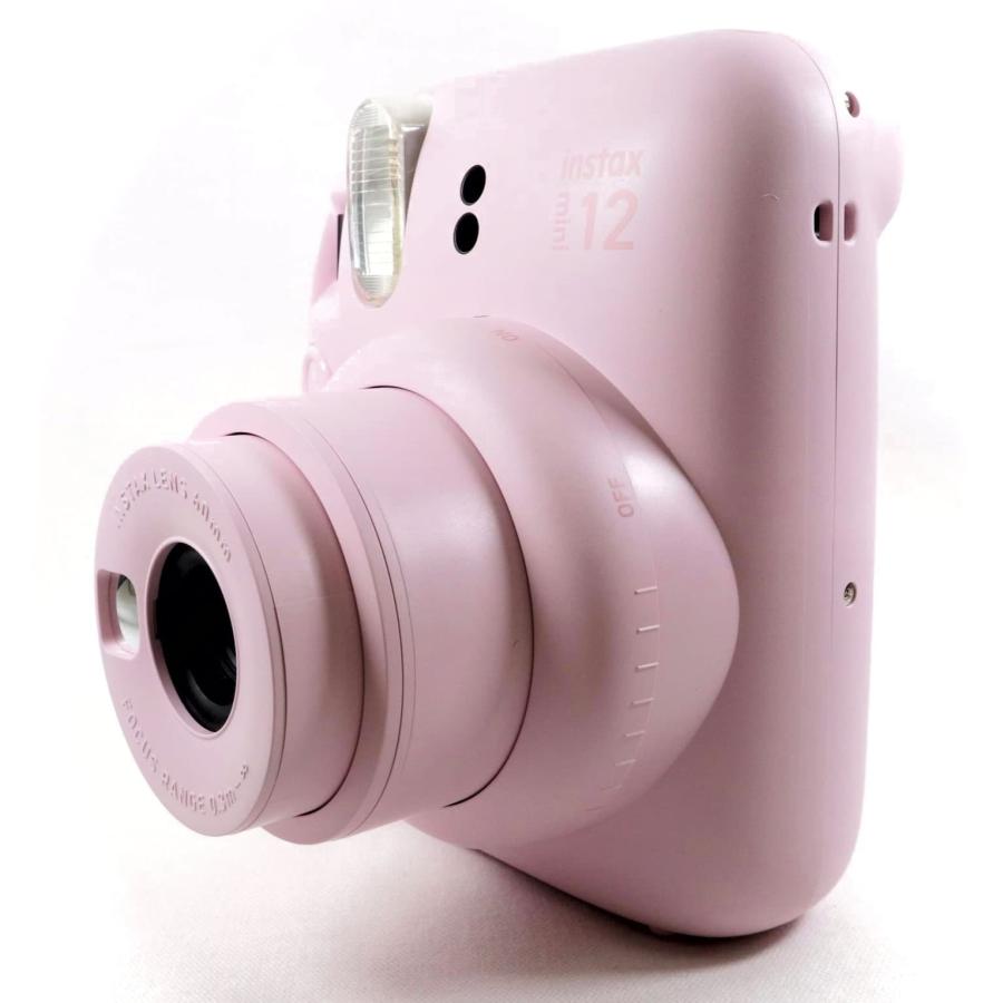 新品級》 インスタントカメラ instax mini 12 ブロッサムピンク チェキ