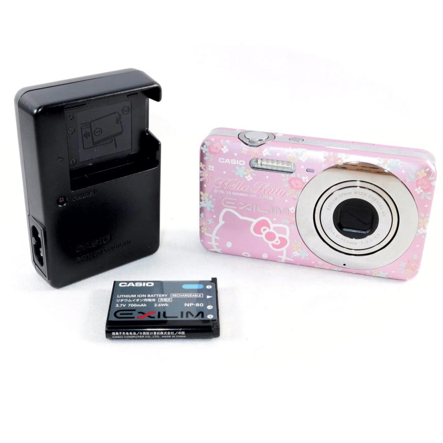 美品》コンパクト デジタルカメラ CASIO EX-Z800 Hello Kitty ハロー