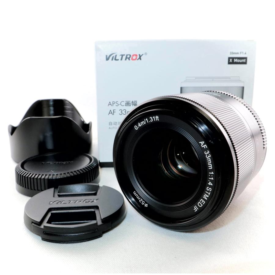 美品》 単焦点レンズ VILTROX AF 33mm F1.4 XF フジフイルム Xマウント 