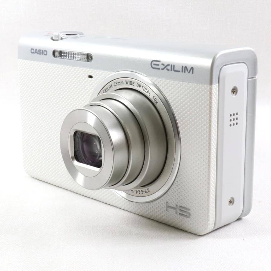極上美品》 コンパクトカメラ CASIO EXILIM EX-ZR60 WE ホワイト 